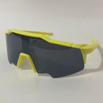 mens yellow shield wrap around sunglasses