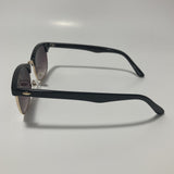 mens and womens black and gold clubmaster sunglasses