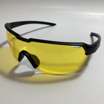 mens yellow and black baseball sunglasses