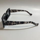 womens gray and black square sunglasses