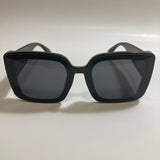 womens black oversize square sunglasses