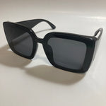 womens black oversize square sunglasses