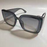 womens gray oversize square sunglasses