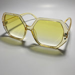 yellow womens oversize sunglasses