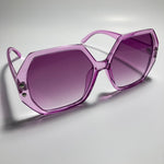 purple womens oversize sunglasses