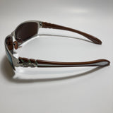 mens and womens green and silver mirrored metal wrap around sunglasses