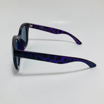 womens purple mirrored square sunglasses