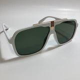 white aviator sunglasses