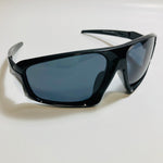 mens black mirrored wrap around sunglasses