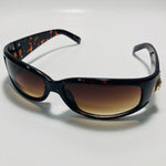 brown womens and mens wrap around sunglasses 