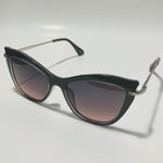 womens pink and black cat eye sunglasses