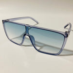 womens blue shield sunglasses