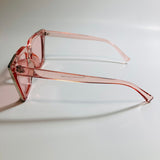 womens pink and gold cat eye sunglasses