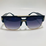 black and gold gazelle sunglasses