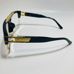 black and gold gazelle glasses