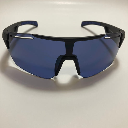 retro wrap around sunglasses with mirror lenses 