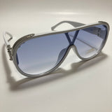 mens and womens white and blue aviator sunglasses 