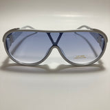 mens and womens white and blue aviator sunglasses 