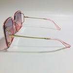 womens pink oversize square sunglasses