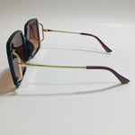 womens brown oversize square sunglasses