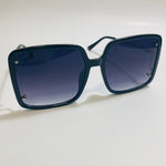 womens black oversize square sunglasses