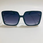 womens black oversize square sunglasses