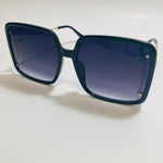 womens black oversize square sunglasses