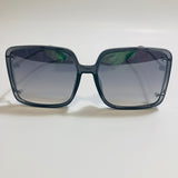 womens gray oversize square sunglasses