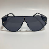 womens black shield sunglasses