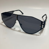 womens black shield sunglasses