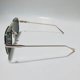 mens and womens gold and black aviator sunglasses