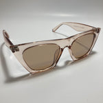 womens tan and brown cat eye sunglasses