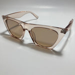 womens tan and brown cat eye sunglasses