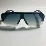 mens and womens black and blue aviator sunglasses