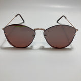 womens gold and red mirrored sunglasses