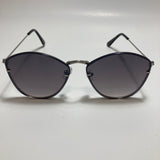 womens silver and black mirrored sunglasses