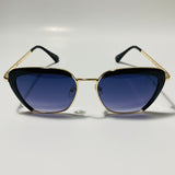 womens black and gold cat eye sunglasses