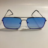 mens and womens black and blue aviator sunglasses