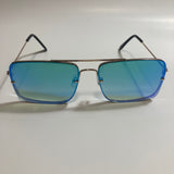 mens and womens green and gold aviator sunglasses