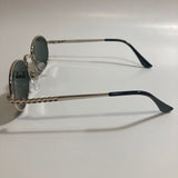 womens green and gold rhinestone sunglasses