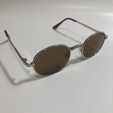 womens gold and brown rhinestone sunglasses