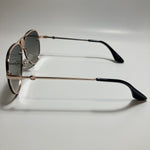 mens and womens gold and green aviator sunglasses